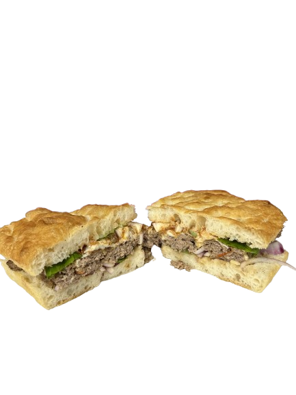 The Cash Cow meatball sandwich